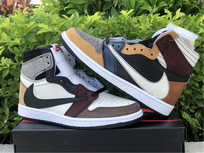 Authentic Travis Scott x Air Jordan 1 Retro New Color
