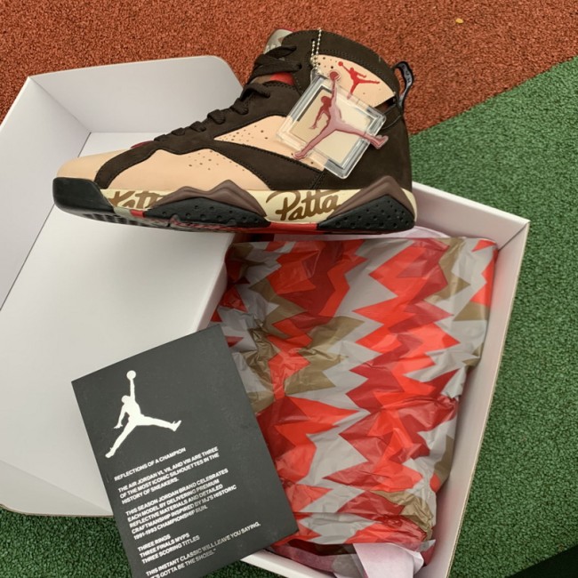Authentic Patta x Air Jordan 7 OG SP