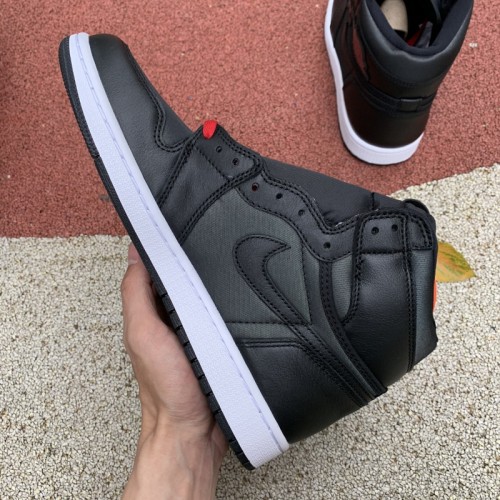 Authentic Air Jordan 1 Retro “Black Satin”