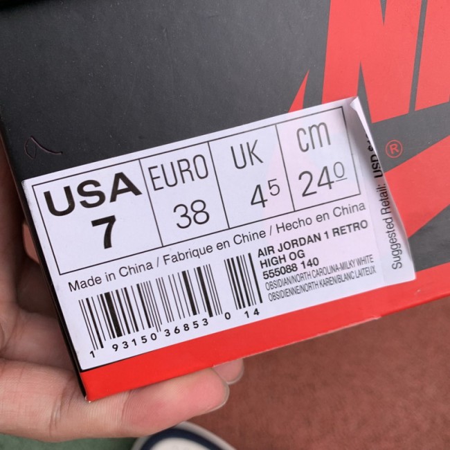 Authentic Air Jordan 1 “Obsidian” GS