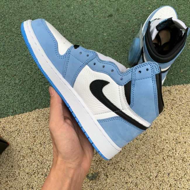 Authentic Air Jordan 1 High OG “University Blue”GS