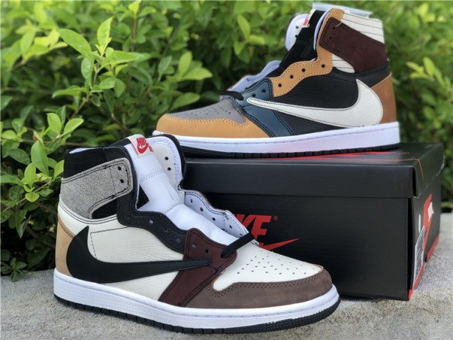 Authentic Travis Scott x Air Jordan 1 Retro New Color