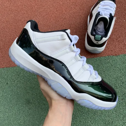 Authentic Air Jordan 11 Retro Low Emerald