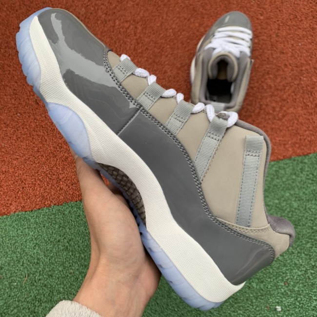Authentic Air Jordan 11 Retro Low “Cool Grey”