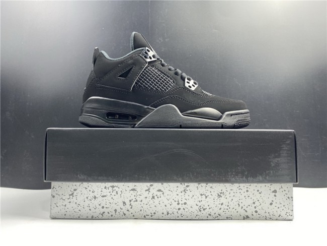 Authentic Air Jordan 4 “Black Cat” 2020 GS