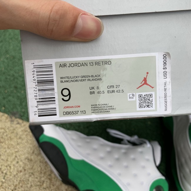 Authentic Air Jordan 13 “Lucky Green”
