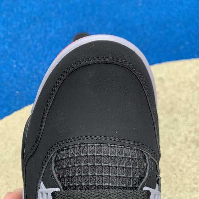 Authentic Air Jordan 4 Bred 2019