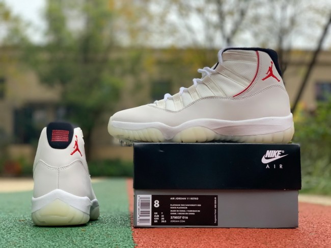 Authentic Air Jordan 11 Retro “Platinum Tint”