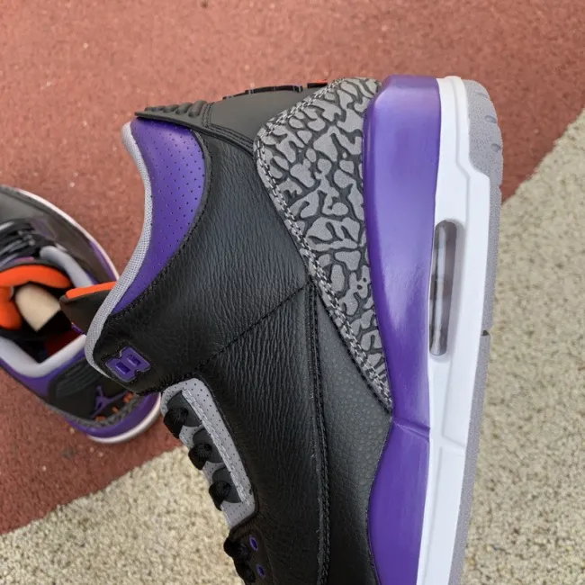 Authentic Air Jordan 3 Retro “Court Purple”