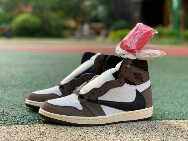 Authentic Travis Scott x Air Jordan 1 Retro High OG TS SP