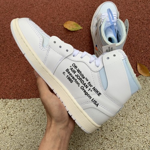 Authentic Off White x Air Jordan 1 Retro White