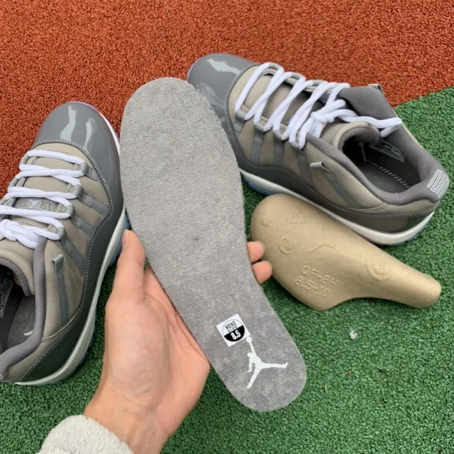 Authentic Air Jordan 11 Retro Low “Cool Grey”