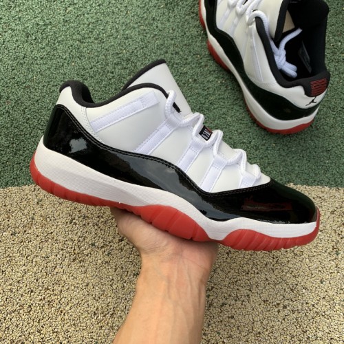 Authentic Air Jordan 11 Low “White Bred”