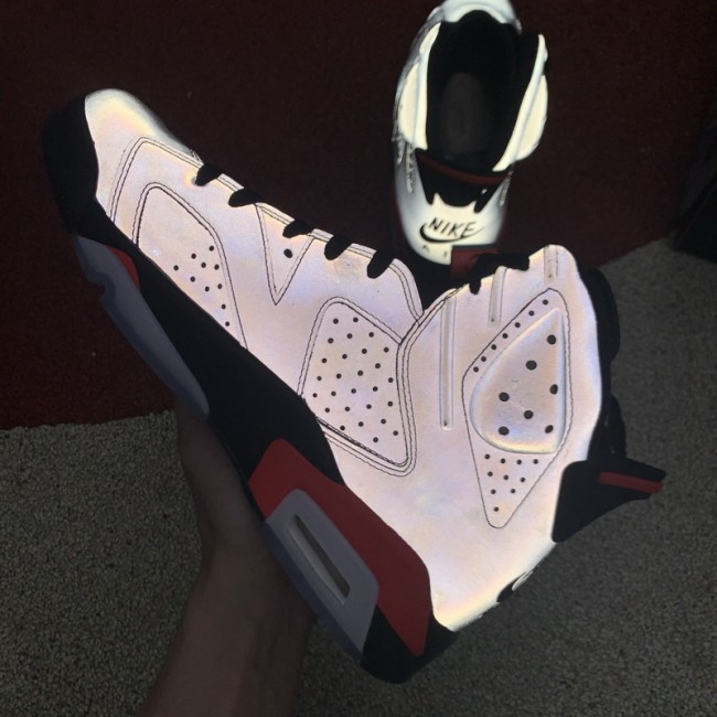 Authentic Air Jordan 6 Retro “Reflective Bugs Bunny”