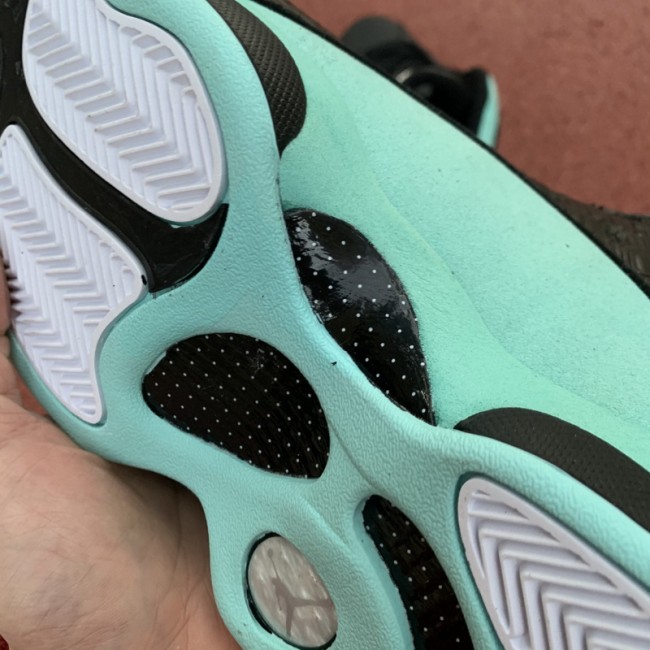 Authentic Air Jordan 13 Island Green