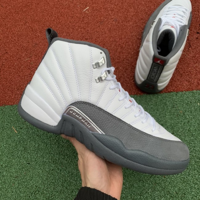 Authentic Air Jordan 12 “Dark Grey” GS