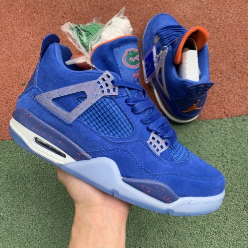 Authentic Air Jordan 4 PE Florida Gators