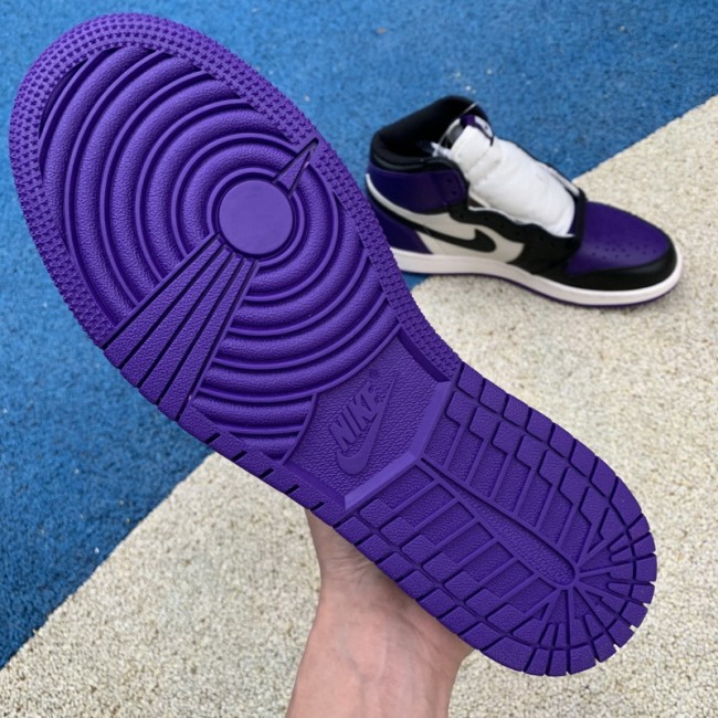Authentic Air Jordan 1 “Court Purple”GS