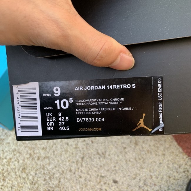 Jordan 14 Retro Supreme Black