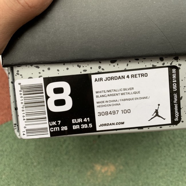 Authentic Air Jordan 4 “Pure Money”