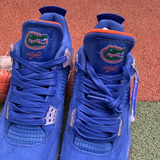 Authentic Air Jordan 4 PE Florida Gators