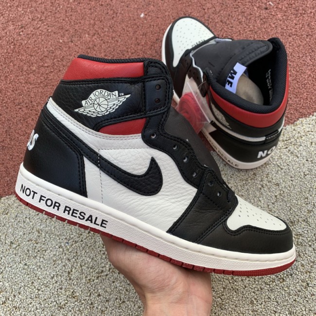 Authentic Air Jordan 1 Retro High Not for Resale Varsity Red