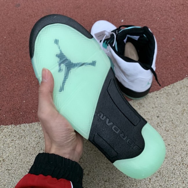 Authentic Air Jordan 5 “Island Green”