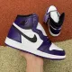 Air Jordan 1 Court Purple White GS