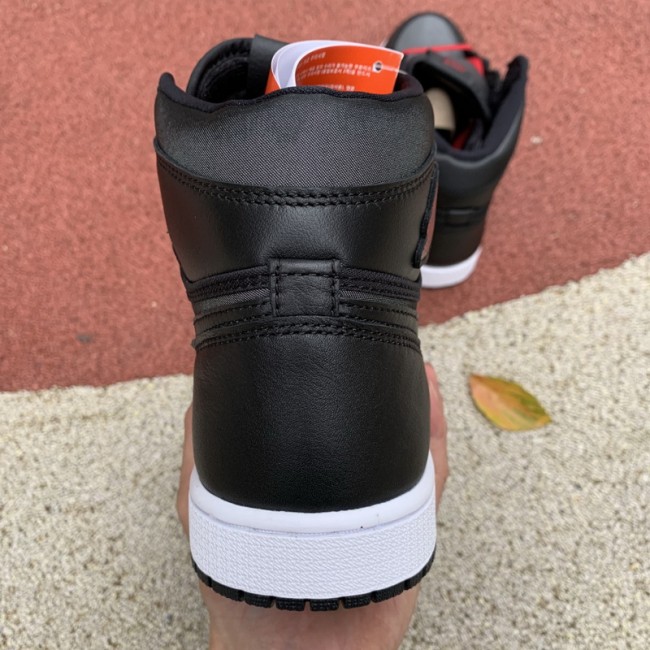Authentic Air Jordan 1 Retro “Black Satin”
