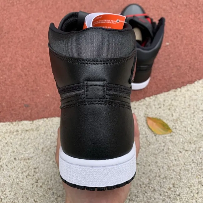 Authentic Air Jordan 1 Retro “Black Satin”