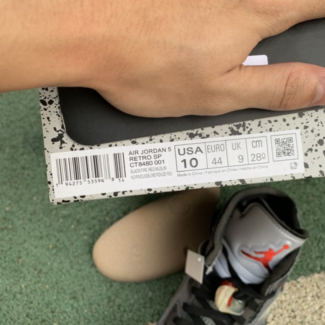 Authentic OFF-WHITE x Air Jordan 5