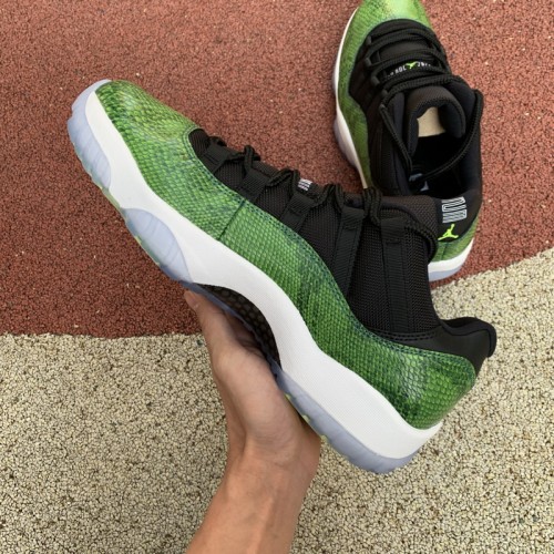 Air Jordan 11 Retro Low “Green Snakeskin”
