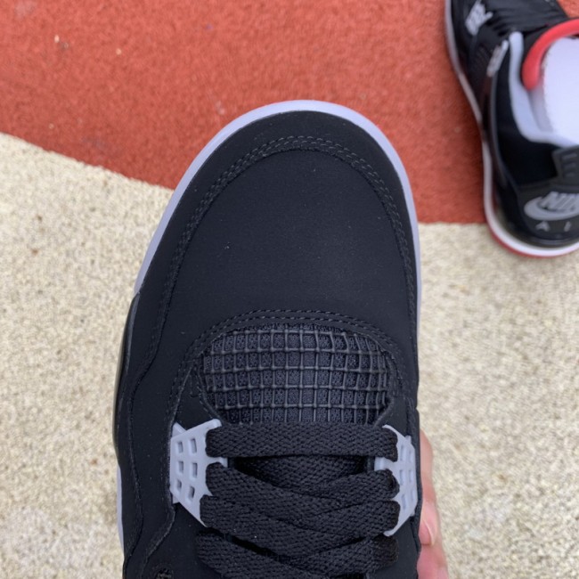 Authentic Air Jordan 4 Bred 2019 GS