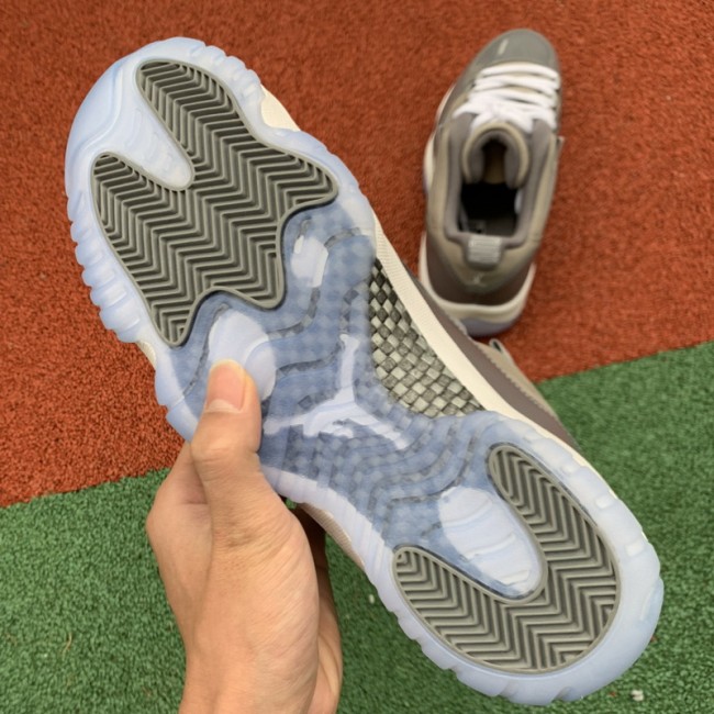Authentic Air Jordan 11 Retro Low “Cool Grey”