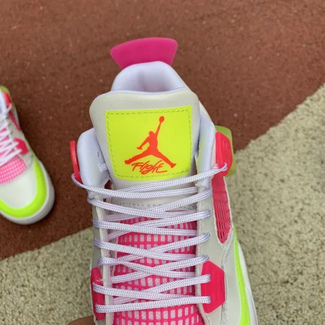 Authentic Air Jordan 4 GS “Lemon Venom” GS