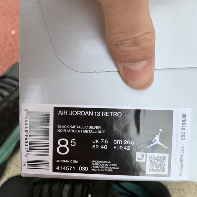 Authentic Air Jordan 13 Island Green