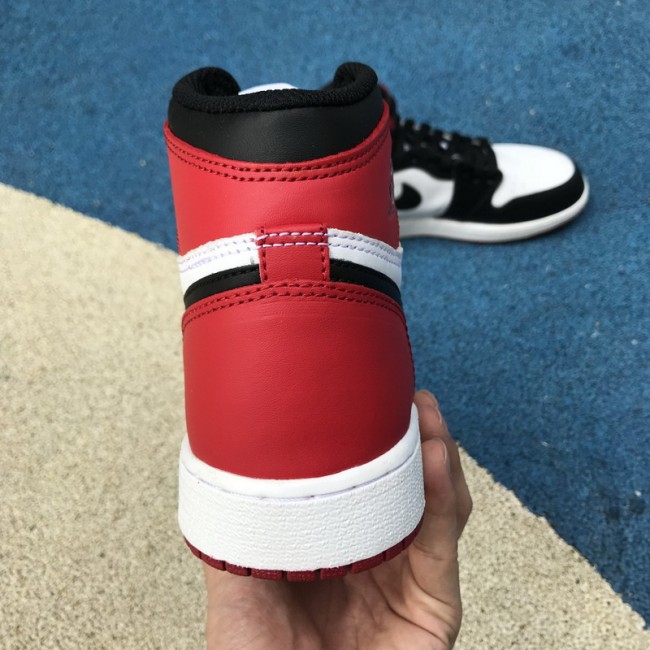 Authentic Air Jordan 1 Retro GS Black Toe