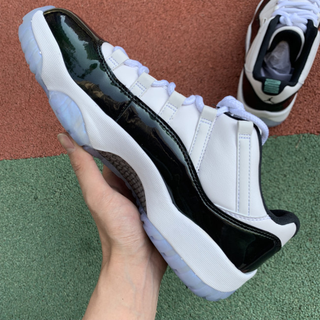 Authentic Air Jordan 11 Retro Low Emerald
