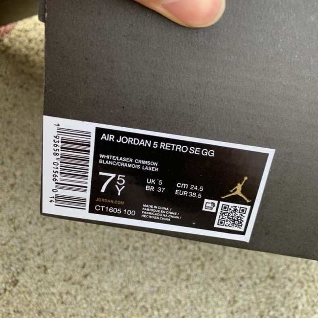 Authentic Air Jordan 5 GS “Easter”