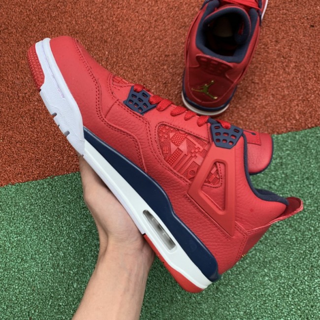Authentic Air Jordan 4 “FIBA”