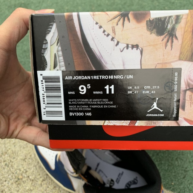 Authentic Union x Air Jordan 1 Retro High NRG