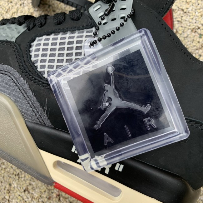 Authentic OFF WHITE x Air Jordan 4 “Bred”