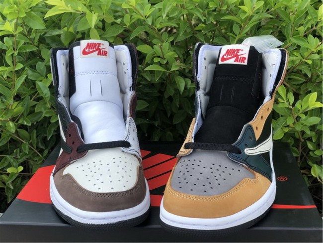 Authentic Travis Scott x Air Jordan 1 Retro New Color