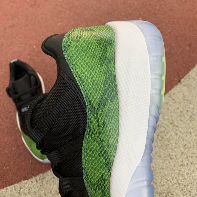 Air Jordan 11 Retro Low “Green Snakeskin”