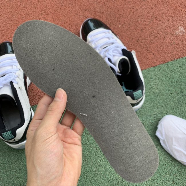 Authentic Air Jordan 11 Retro Low Emerald