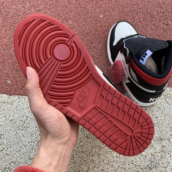 Authentic Air Jordan 1 Retro High Not for Resale Varsity Red