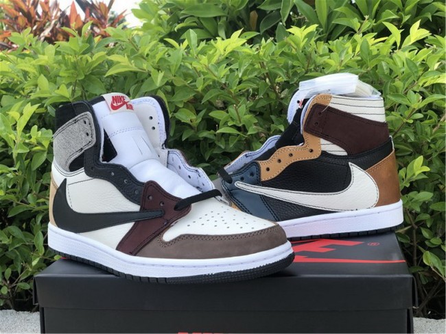 Authentic Travis Scott x Air Jordan 1 Retro New Color