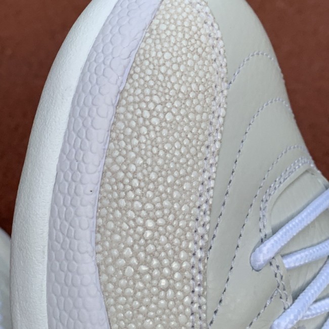 Authentic Air Jordan 12 Retro OVO White