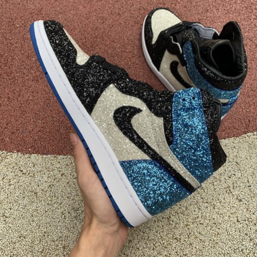 Authentic North Pole Chicago Air Jordan 1 Retro Blue