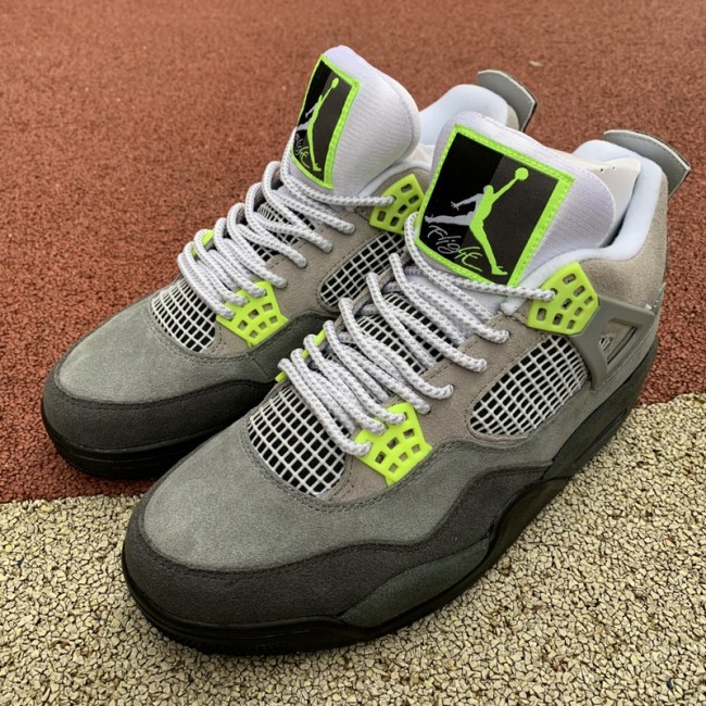 Authentic Air Jordan 4 SE “Neon”